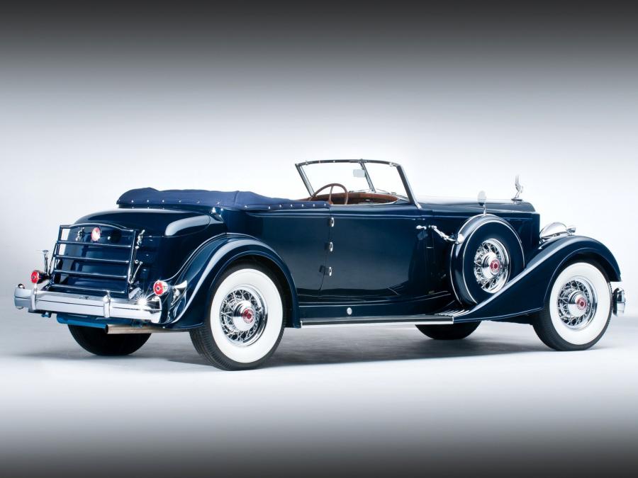  Packard Twelve Convertible Victoria by Dietrich 1934 года  (фото 26 из 39)